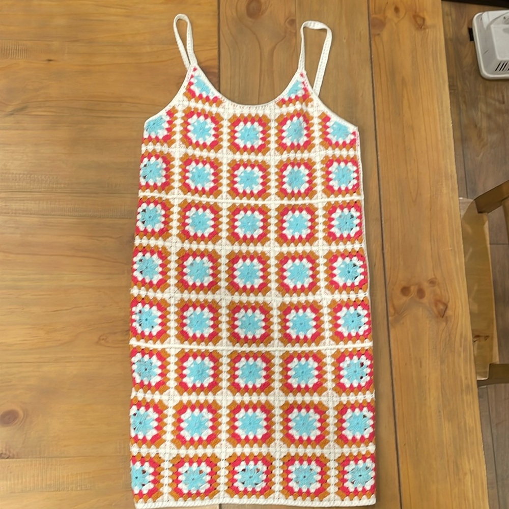 brand new never worn summer crochet dress!